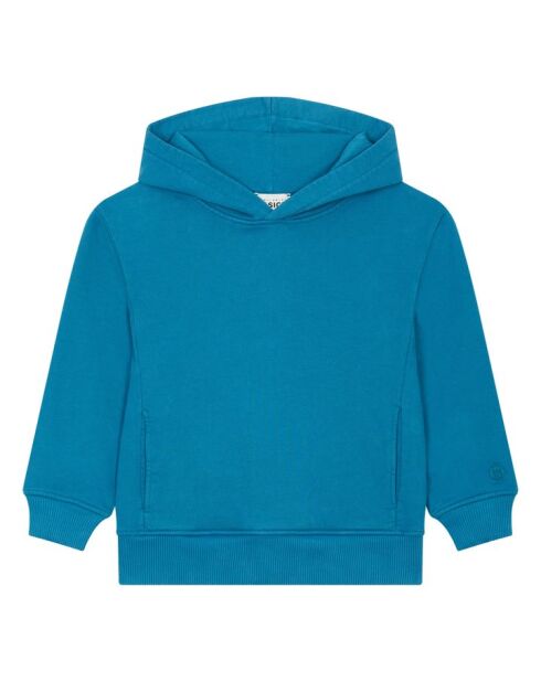 Felpa Timeo in cotone blu azzurro
