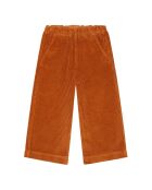 Pantalones Roxana de algodón recto color avellana