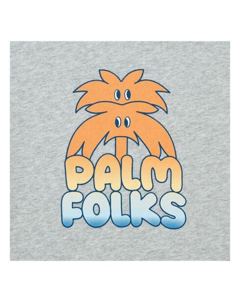 Camiseta de manga corta de algodón gris de los Goonies