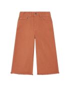 Gerader Baumwollstoff in Westmandarine