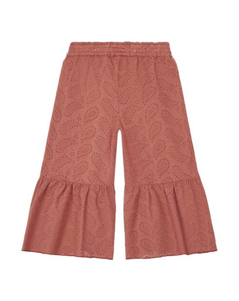 Pantalones Birdy de algodón fluido color mandarina