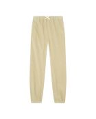 Pantalones deportivos de algodón color crema Curb