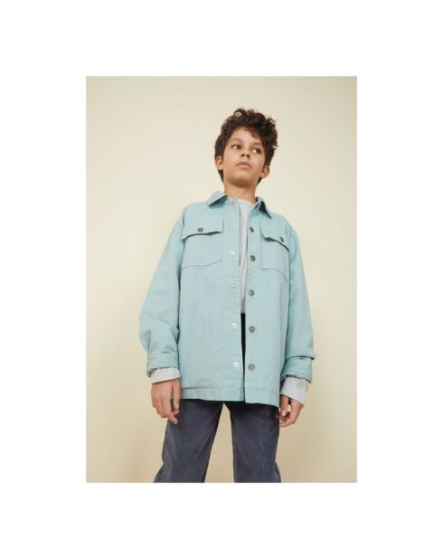 Mintgrüne Domingo Baumwolljacke