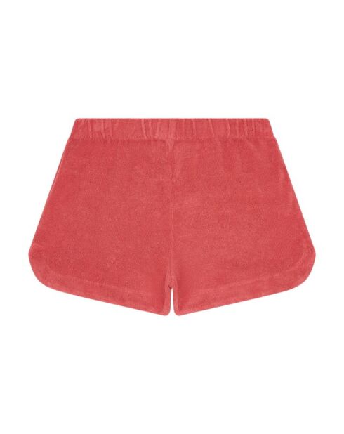 Pantalones cortos Lala en mezcla de algodón mandarina