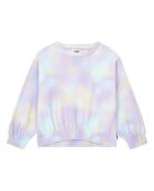 Lila katoenen sweatshirt met ronde hals van Ronnie