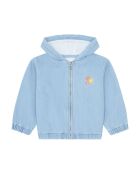 Hellblaue Jacke Sarah aus Baumwollmix