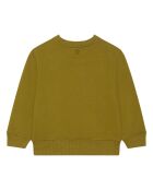 Sudadera Hugo de algodón azul celeste con cuello redondo
