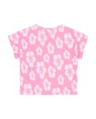 Camiseta de manga corta Jane rose en mezcla de algodón