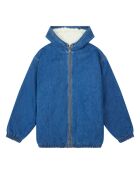 Chaqueta Sarah blue jean en mezcla de algodón