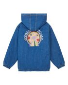 Chaqueta Sarah blue jean en mezcla de algodón