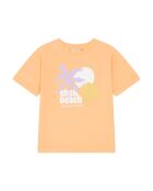 Camiseta de algodón de manga corta Rosie Apricot
