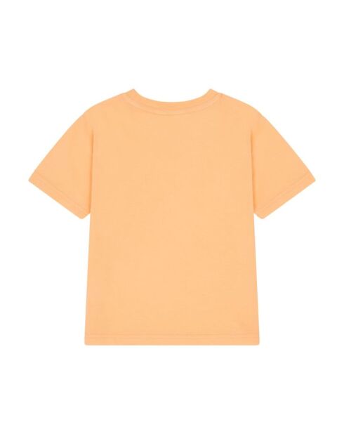 Camiseta de algodón de manga corta Rosie Apricot