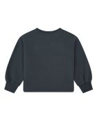 Sudadera de cuello redondo de algodón verde Debby