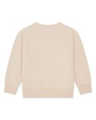 Sudadera Today de algodón beige con cuello redondo