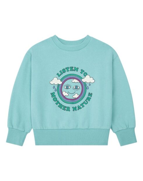 Sudadera con cuello redondo de algodón Dolly Sage
