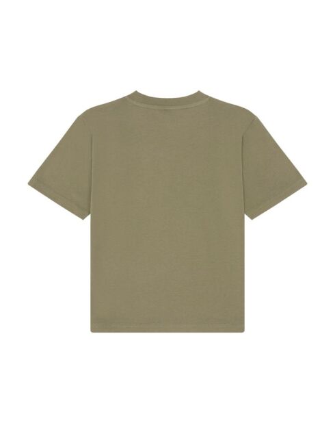 Camiseta Goonies de manga corta de algodón verde caqui claro