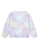 Lila katoenen sweatshirt met ronde hals van Ronnie