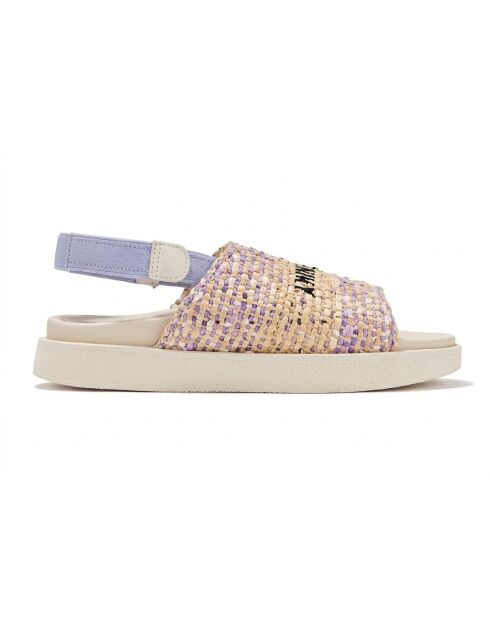 Sandales Raffia Moon beiges