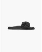 Sandales Fjord Flower noires