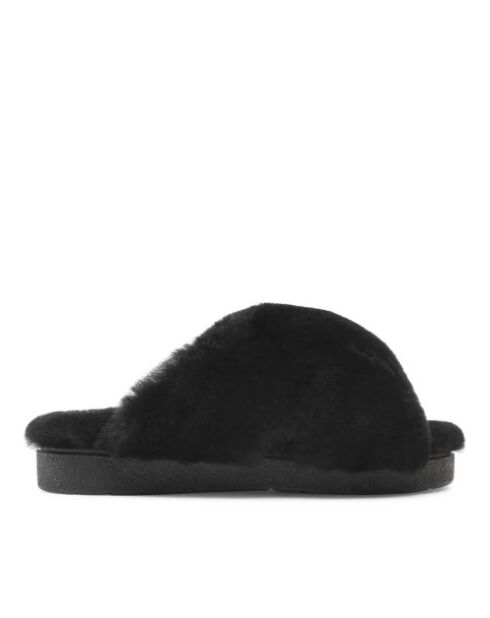 Sandali classici in pelle nera