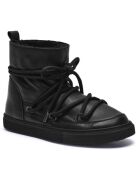 Baskets compensées en cuir Full Leather noires