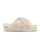 Sandalias clásicas de piel beige