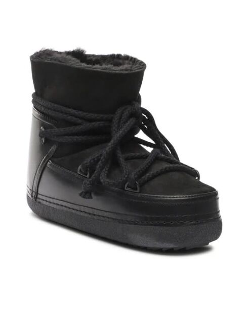 Bottines en cuir Classic noires