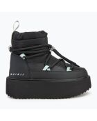 Bottines à plateforme Technical noires