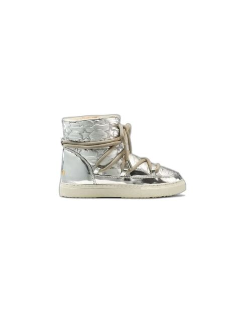 Bottines Bomber Star argentées