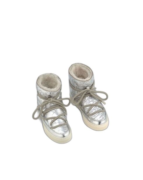 Bottines Bomber Star argentées