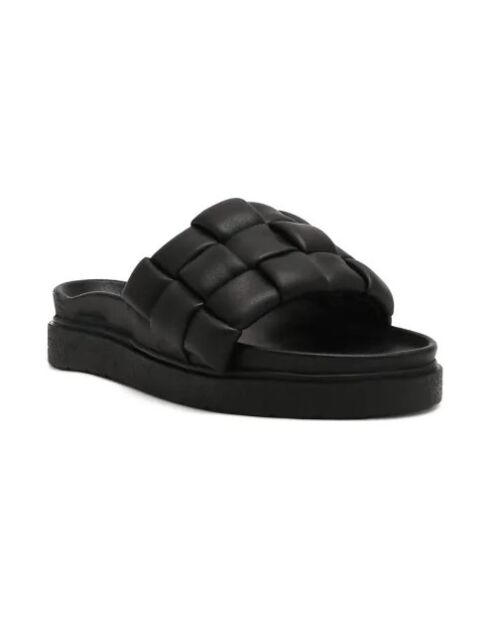 Sandales Braided Vegan noires