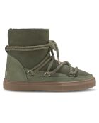 Bottines en cuir Classic Nabuk vertes