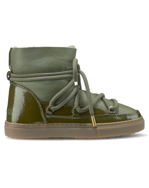 Bottines Gloss vert olive