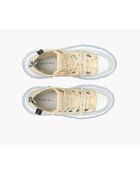 Beigefarbene High-Top-Sneaker Matilda Canvas 23 aus Baumwolle