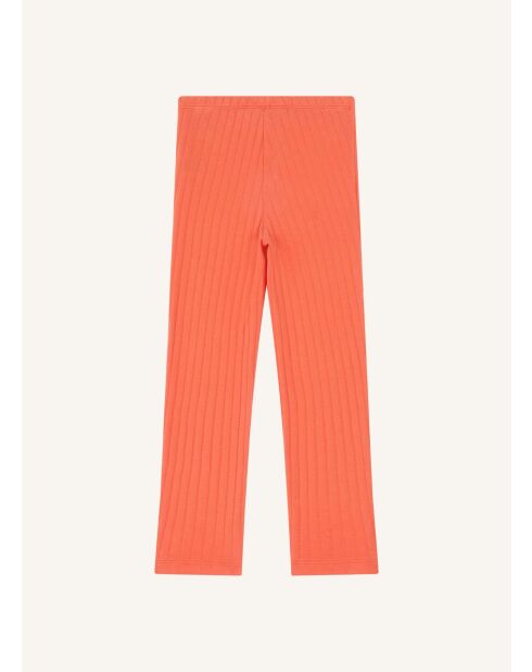 Leggings Love de algodón mandarina