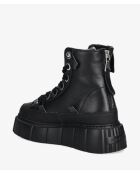 Zwarte Matilda sneakers met hoge bovenkant
