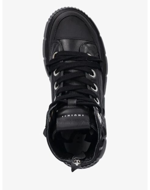 Zwarte Matilda sneakers met hoge bovenkant