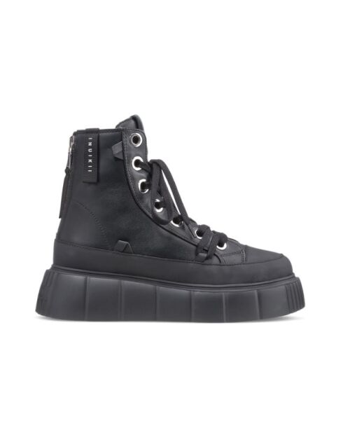 Zwarte Matilda sneakers met hoge bovenkant