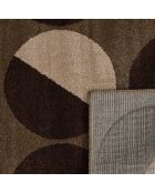 Tapis Santal 680 marron - 100x150 cm