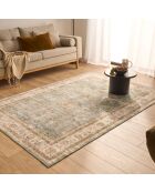 Ottomaans vloerkleed 841 turkoois - 280x380 cm