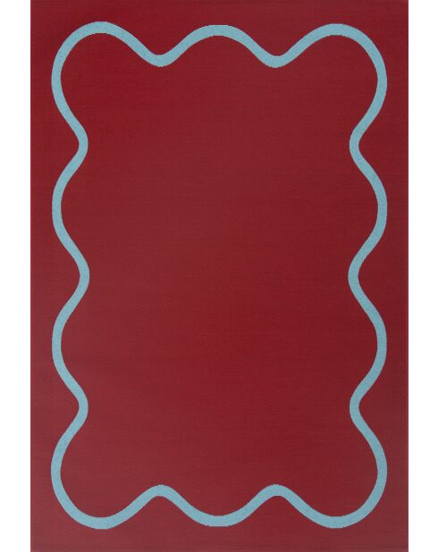 Tapis Positano 704 bordeaux - 120x180 cm