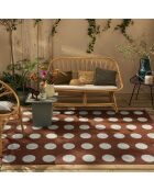 Riviera 705 bruin tapijt - 120x180 cm
