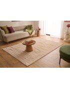 Tapis Nube 6000 crème - 80x150 cm