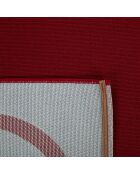 Tapis Positano 704 bordeaux - 200x285 cm
