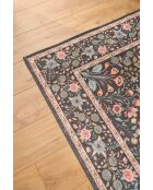 Ottoman 842 schwarzer Teppich - 120x160 cm