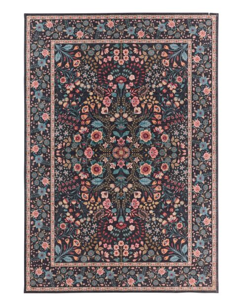 Ottoman 842 schwarzer Teppich - 280x380 cm