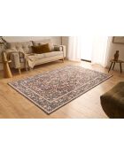 Ottoman 842 schwarzer Teppich - 280x380 cm