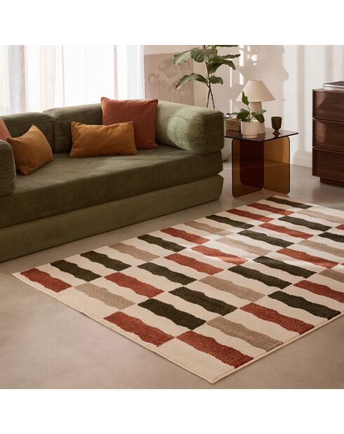 Tapis Santal 681 vert - 200x290 cm