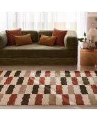 Tapis Santal 681 vert - 200x290 cm