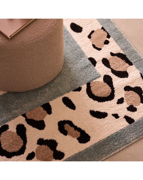 Leovah 521 blauer Teppich - 120x160 cm